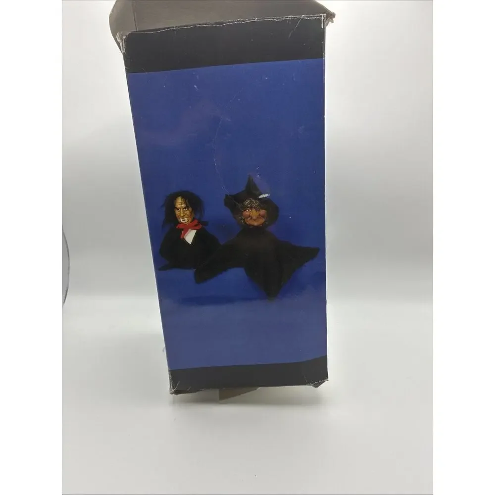 Halloween Hanging Red Lighted Eye Shaking Motion Sensor Witch NOT WORKING Read!